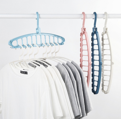 Percha Mágica Plegable Antideslizante para Ropa