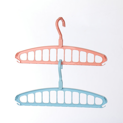 Percha Mágica Plegable Antideslizante para Ropa