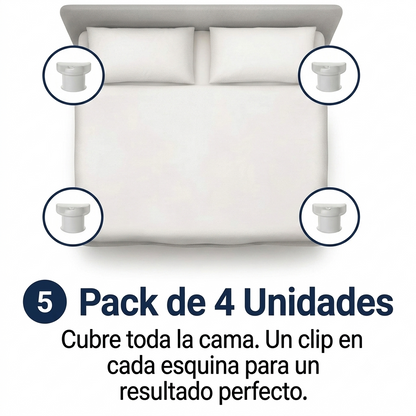 Clips Fijadores de Sábanas
